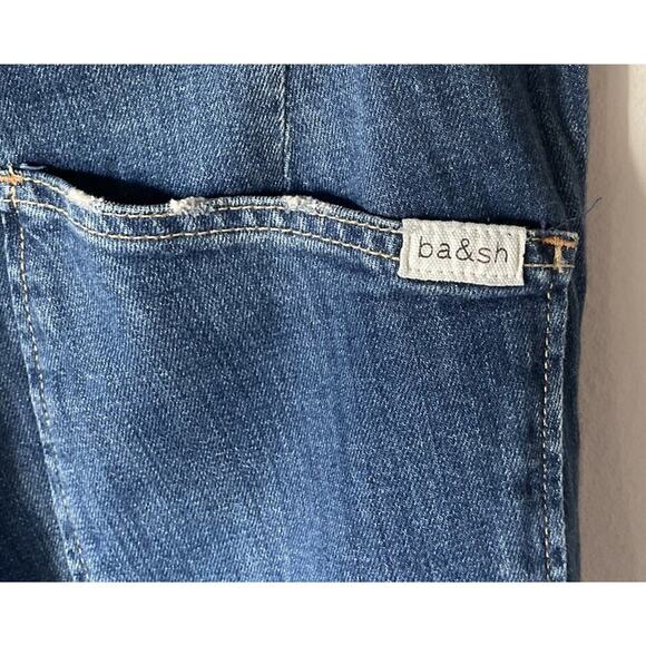 Ba&sh Women’s Size 25 Sally Denim Jeans Distressed Pockets Vintage Look - Picture 4 of 8